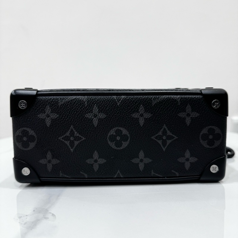 JK國際二手精品✨ LV 黑老花Mini Soft Trunk 晶片款 專櫃11.5萬-9