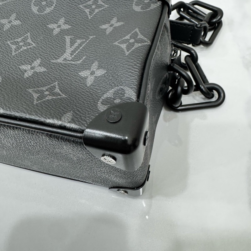 JK國際二手精品✨ LV 黑老花Mini Soft Trunk 晶片款 專櫃11.5萬-11