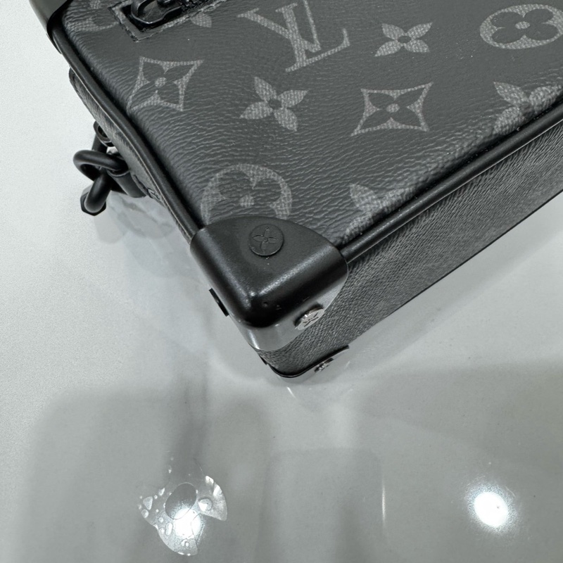 JK國際二手精品✨ LV 黑老花Mini Soft Trunk 晶片款 專櫃11.5萬-12