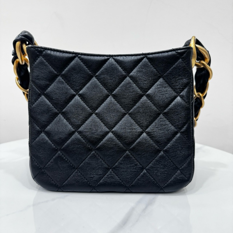 JK國際二手精品✨ Chanel hobo芯片款 專櫃18萬多-3