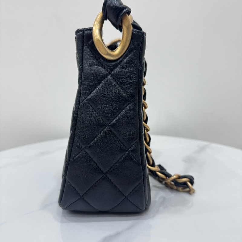 JK國際二手精品✨ Chanel hobo芯片款 專櫃18萬多-5