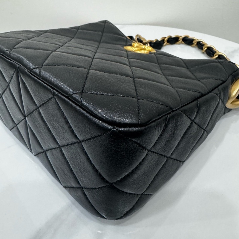 JK國際二手精品✨ Chanel hobo芯片款 專櫃18萬多-8