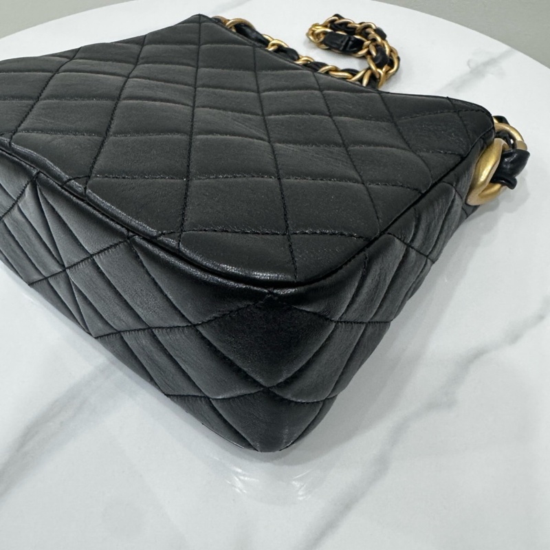 JK國際二手精品✨ Chanel hobo芯片款 專櫃18萬多-9