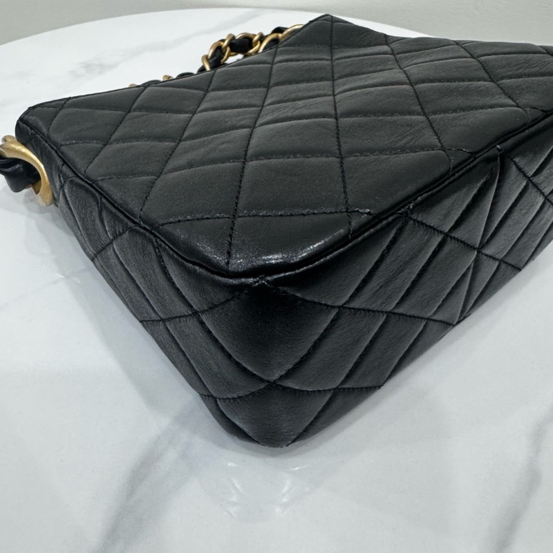 JK國際二手精品✨ Chanel hobo芯片款 專櫃18萬多-10