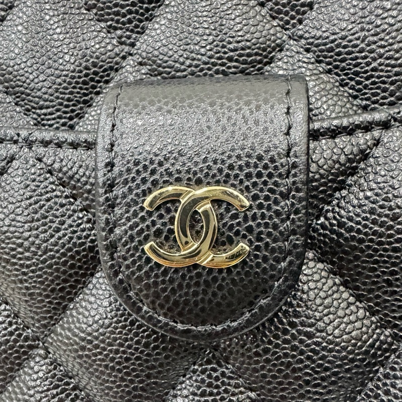 JK國際二手精品✨ Chanel 荔枝牛皮相機包 芯片款-15