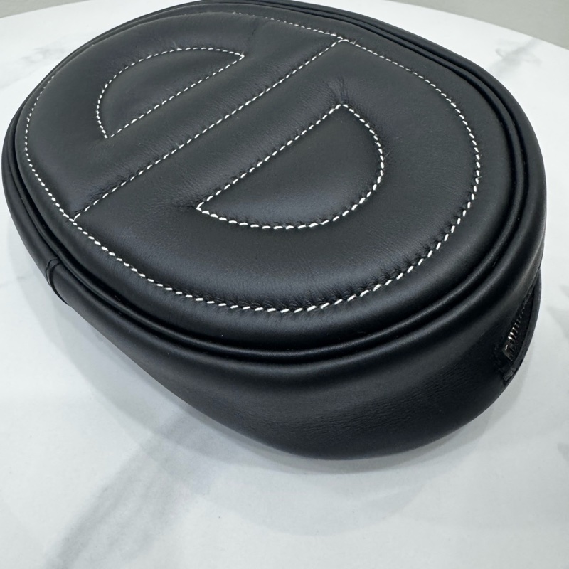 JK國際二手精品✨ Hermes 豬鼻腰包 黑-11