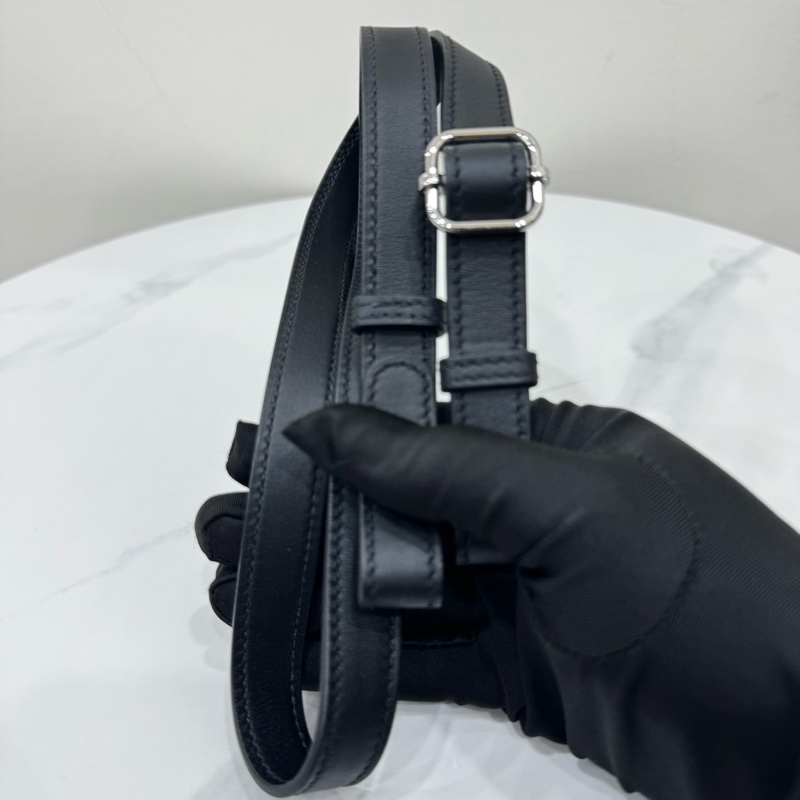 JK國際二手精品✨ Hermes 豬鼻腰包 黑-17