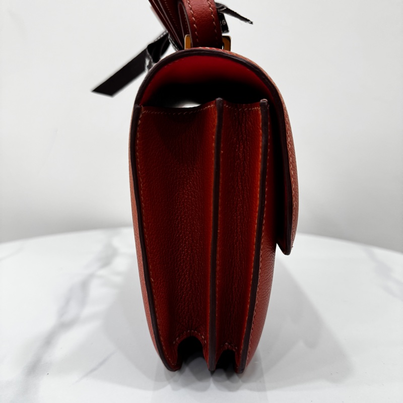 JK國際二手精品✨Hermes康康mini J9/內裏蜜桃粉-3