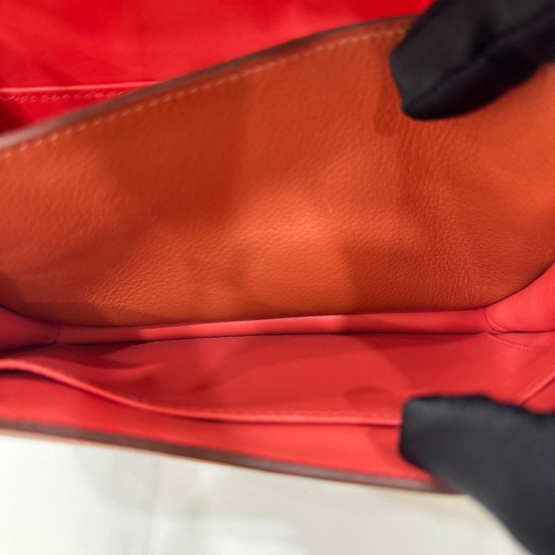 JK國際二手精品✨Hermes康康mini J9/內裏蜜桃粉-10