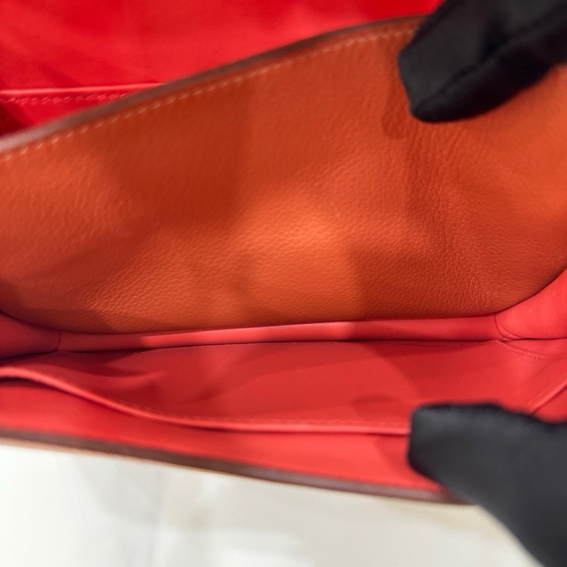 JK國際二手精品✨Hermes康康mini J9/內裏蜜桃粉-11