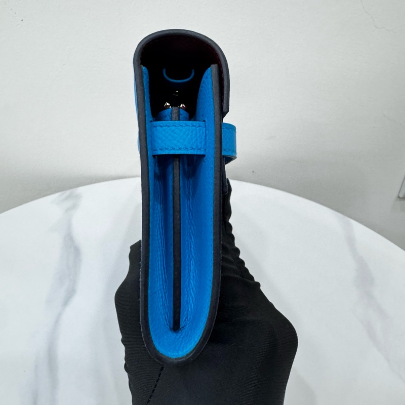 JK國際二手精品✨ Hermes Kelly to go 藍色金扣-5