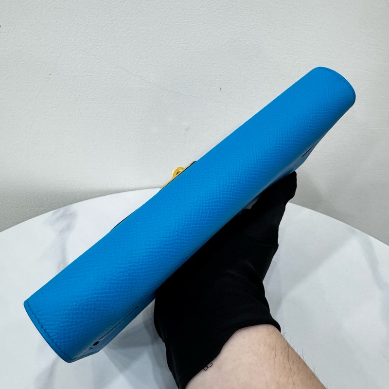 JK國際二手精品✨ Hermes Kelly to go 藍色金扣-6