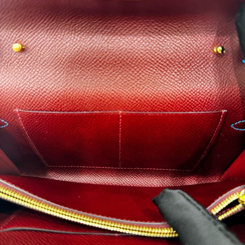 JK國際二手精品✨ Hermes Kelly to go 藍色金扣-9