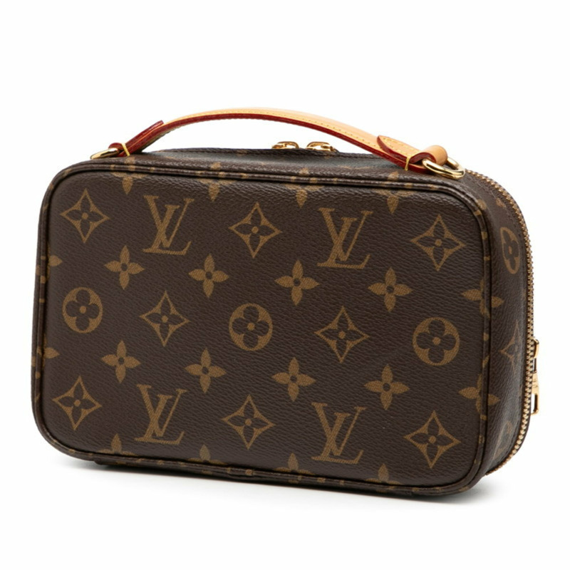 路易威登 Monogram Utility 斜背包/肩背包/兩用包 M80446 棕色皮革 女士 LOUIS VUITTON-1