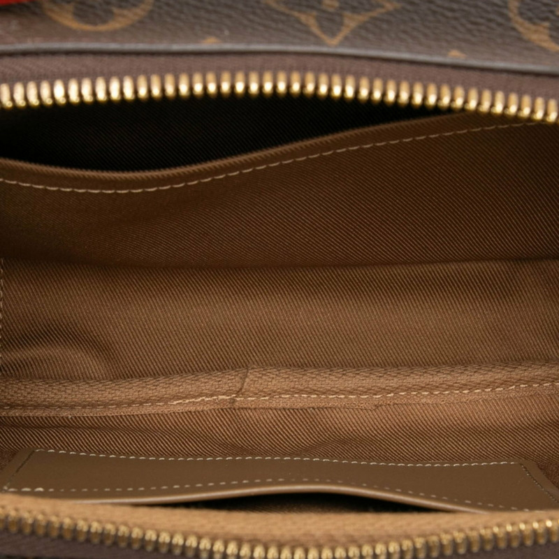 路易威登 Monogram Utility 斜背包/肩背包/兩用包 M80446 棕色皮革 女士 LOUIS VUITTON-4