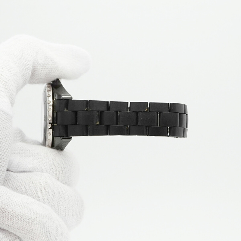 香奈兒 J12 H0681 黑色錶盤小姐腕錶-5