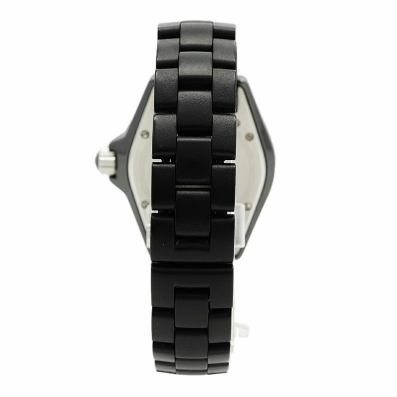 香奈兒 J12 H0681 黑色錶盤小姐腕錶-7