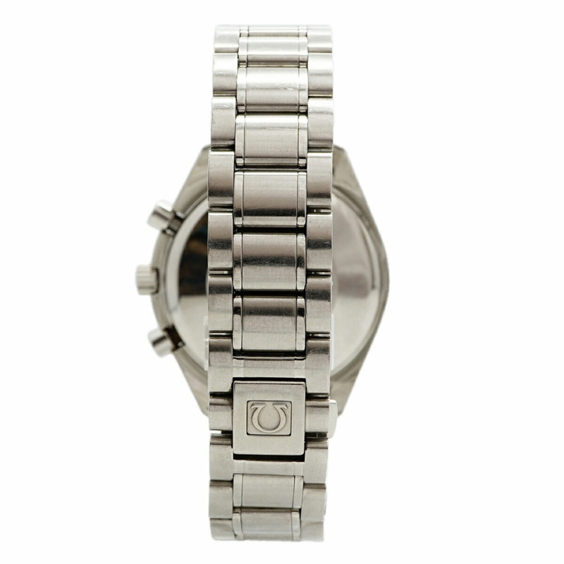 歐米茄超霸系列3513.50黑色錶盤男士腕錶-8