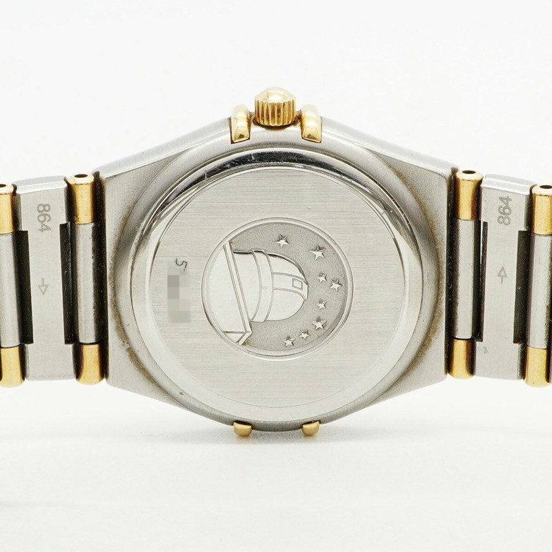 歐米茄星座系列 1372.30 銀色錶盤女錶-4