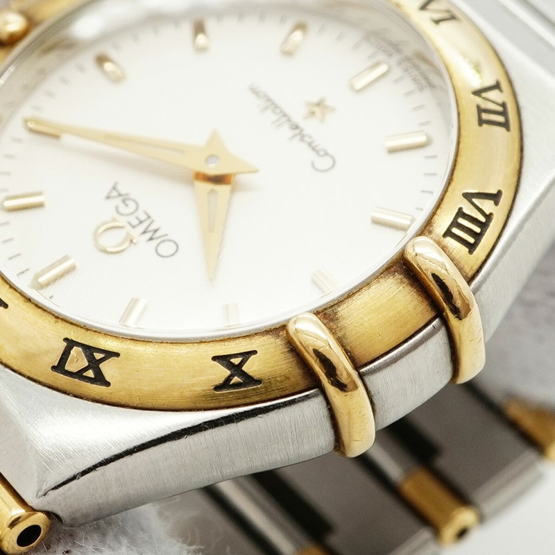 歐米茄星座系列 1372.30 銀色錶盤女錶-6