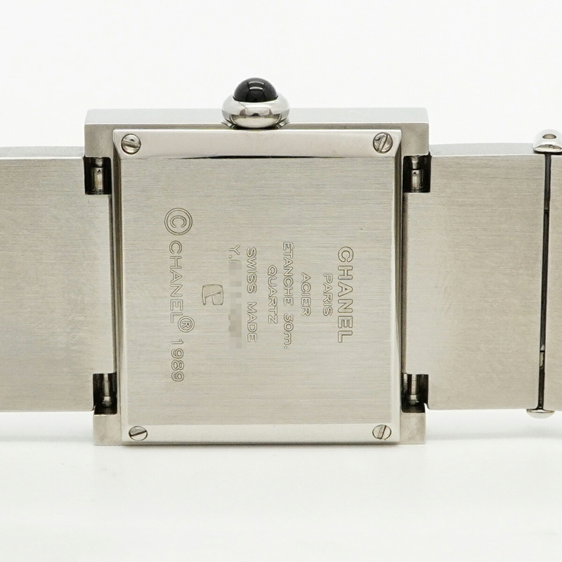 香奈兒 Mademoiselle H0875 黑色錶盤小姐腕錶-4