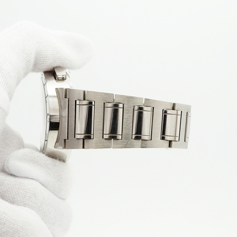 寶格麗 BB42SLCH 銀色錶盤男士腕錶-5