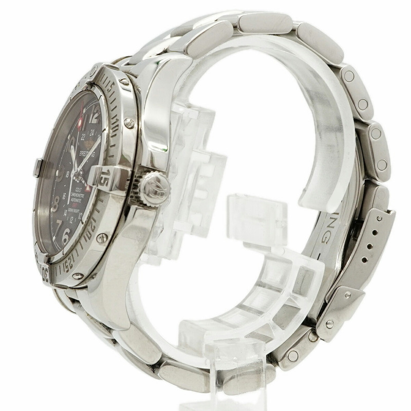百年靈 Colt GMT A32350 黑色錶盤男士腕錶-1