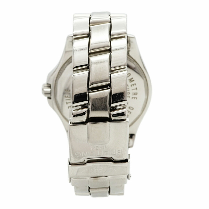 百年靈 Colt GMT A32350 黑色錶盤男士腕錶-7