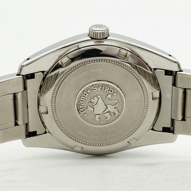 精工 Grand SBGR001 9S55-0010 銀色錶盤男士腕錶-4