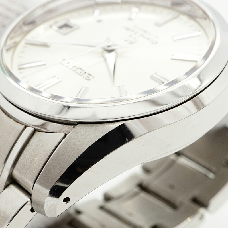 精工 Grand SBGR001 9S55-0010 銀色錶盤男士腕錶-6