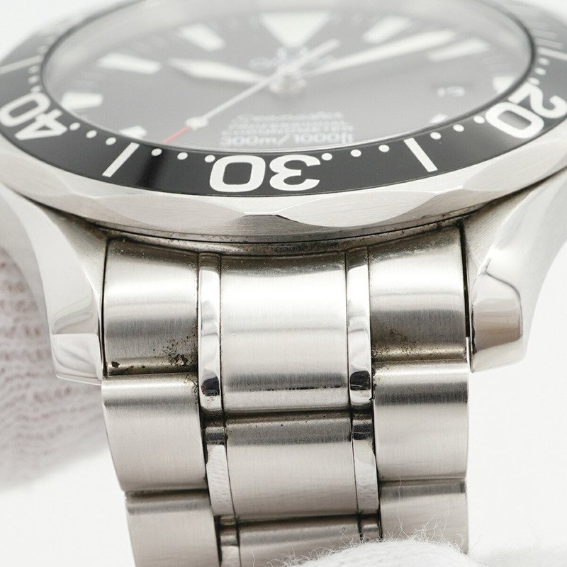 歐米茄海馬系列 2254.50 黑色錶盤男士腕錶-6