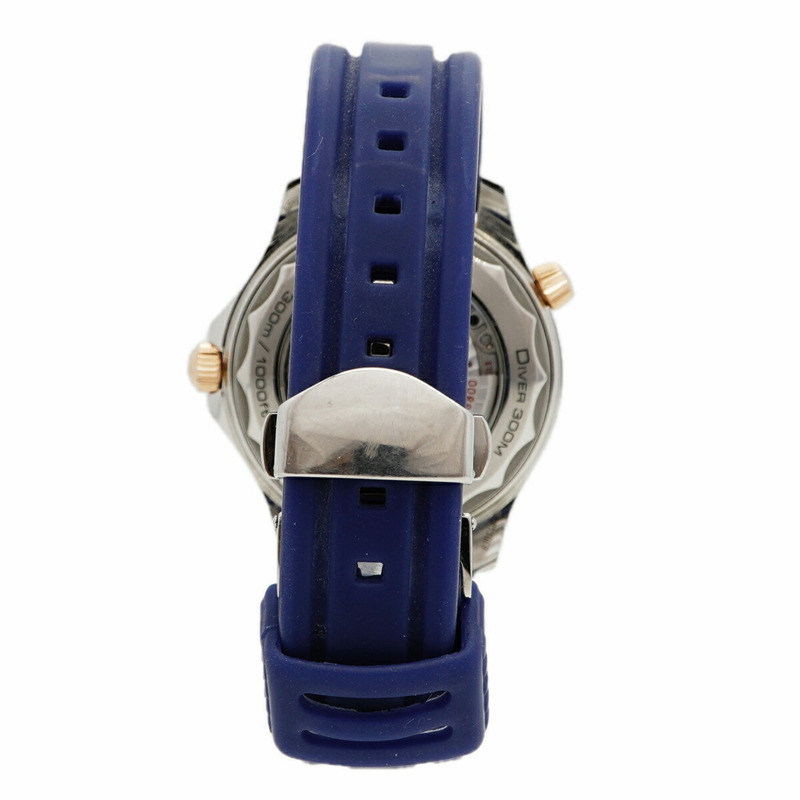 歐米茄海馬系列 210.22.42.20.03.002 海軍藍錶盤男士腕錶-6