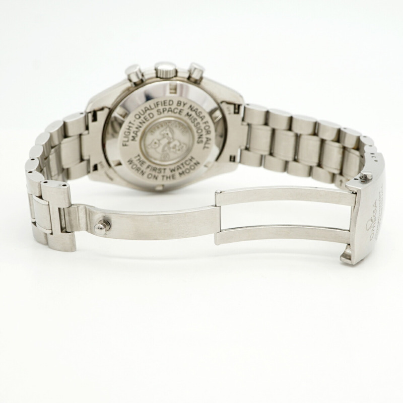 歐米茄超霸系列3570.50黑色錶盤男士腕錶-3