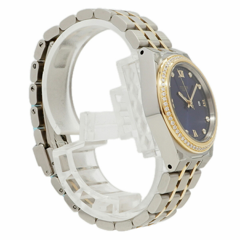 帝舵皇家28323藍色錶盤女士腕錶-2