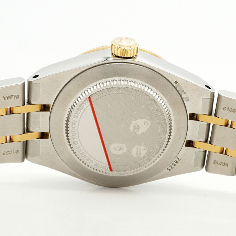 帝舵皇家28323藍色錶盤女士腕錶-4