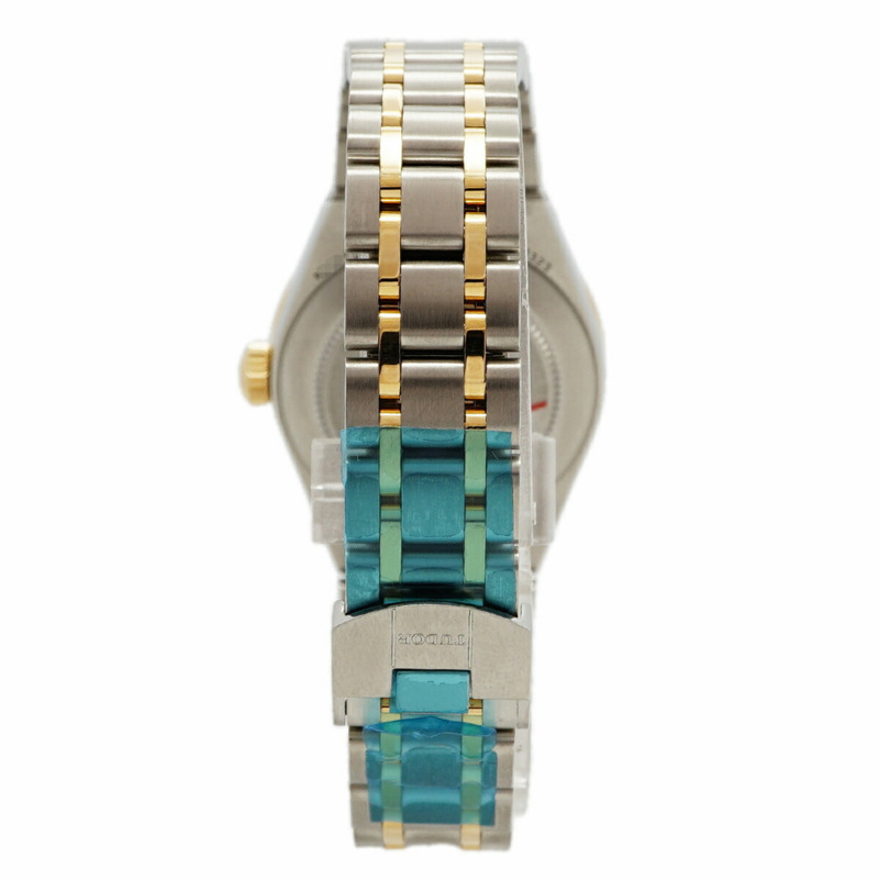 帝舵皇家28323藍色錶盤女士腕錶-6