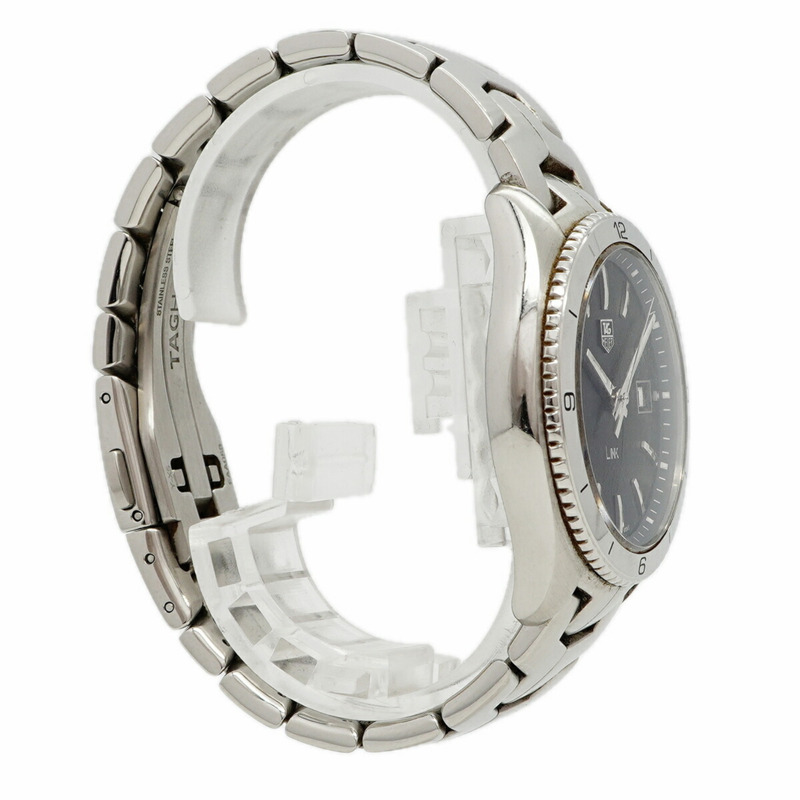 TAG Heuer Link WAT1110 黑色錶盤男士腕錶-2