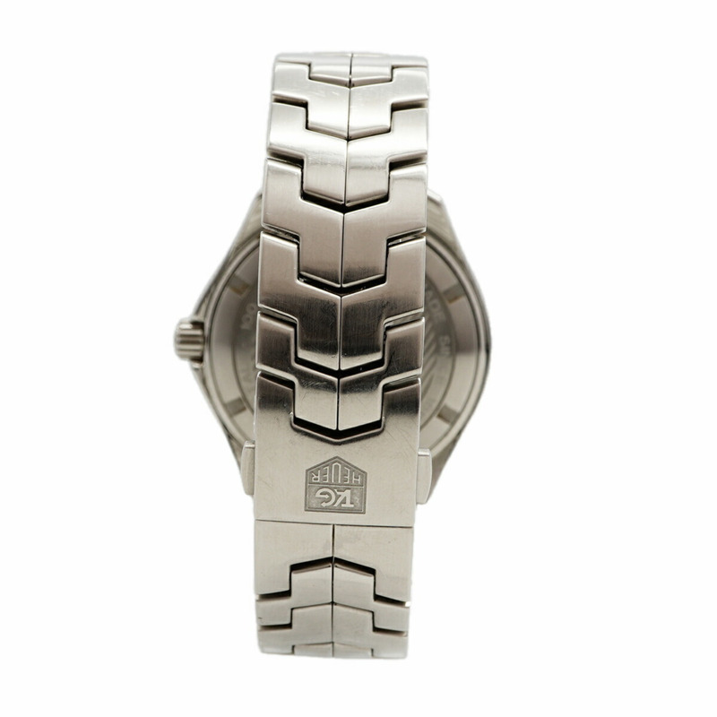 TAG Heuer Link WAT1110 黑色錶盤男士腕錶-7