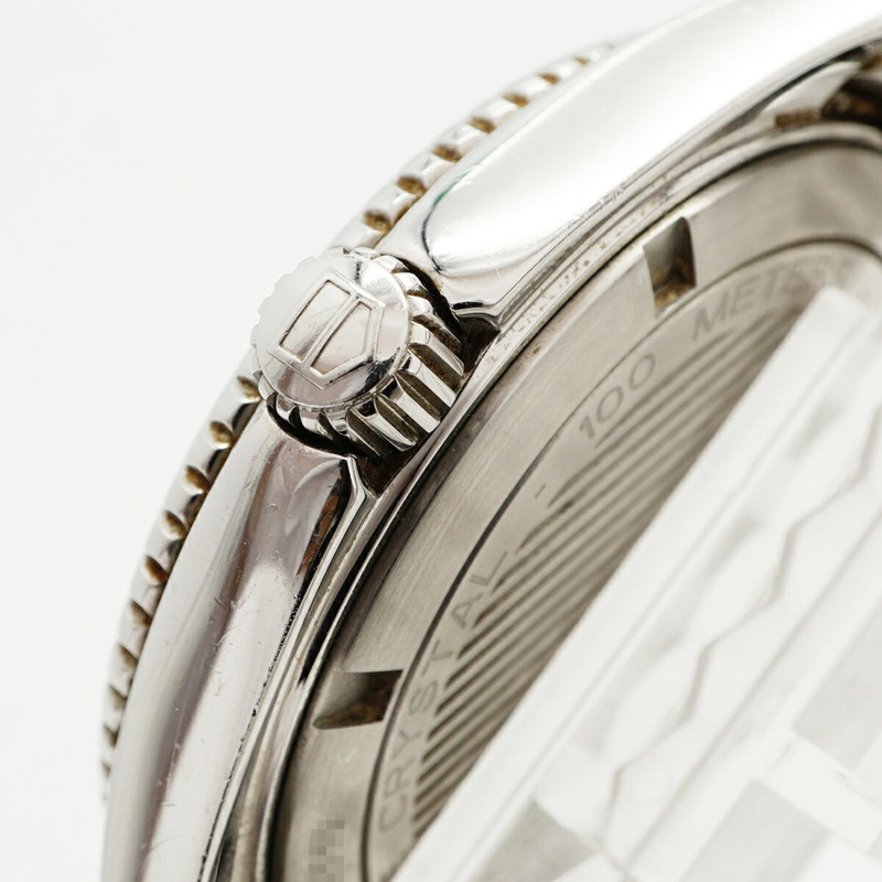 TAG Heuer Link WAT1110 黑色錶盤男士腕錶-8