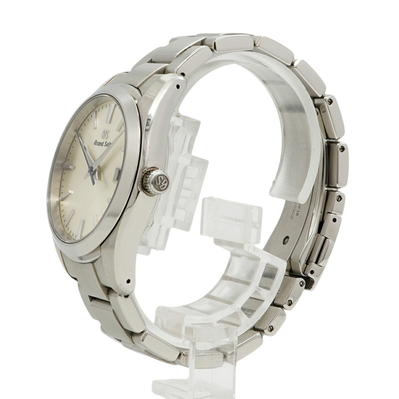 精工 Grand SBGX263 9F62-0AB0 銀色錶盤男士腕錶-1