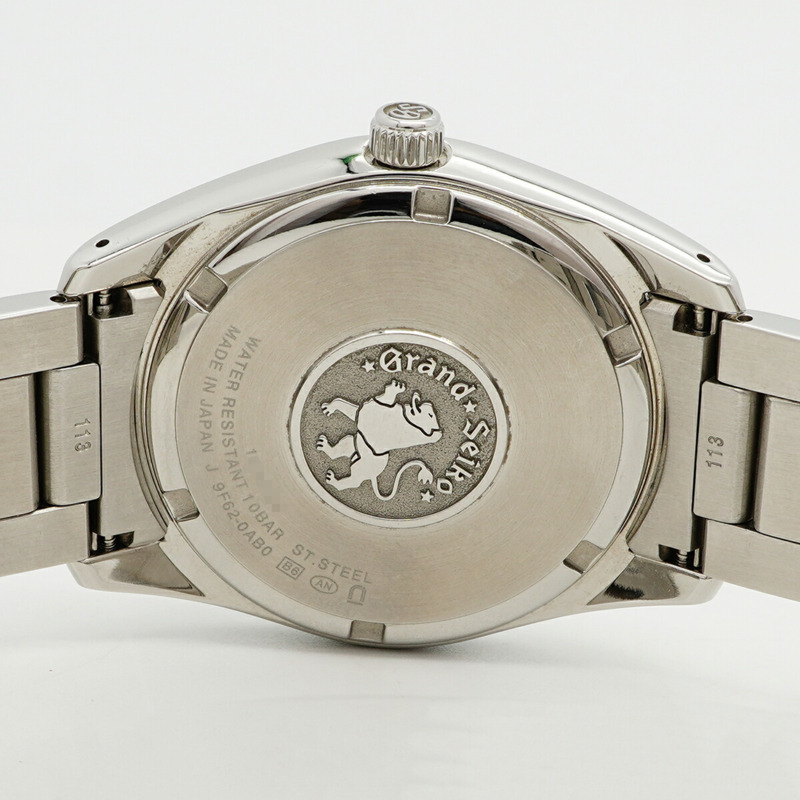 精工 Grand SBGX263 9F62-0AB0 銀色錶盤男士腕錶-4