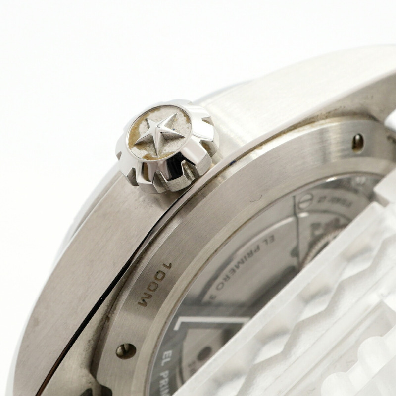 真力時飛行員系列 03.4000.3620 藍色錶盤男士腕錶-8