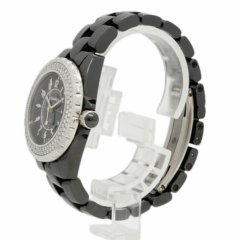 香奈兒 J12 H0949 黑色錶盤小姐腕錶-1