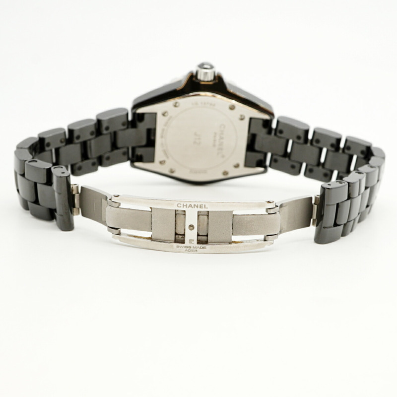 香奈兒 J12 H0949 黑色錶盤小姐腕錶-3