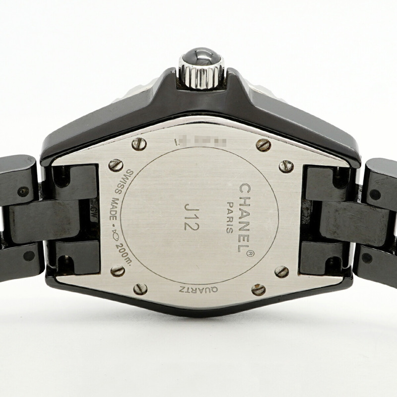 香奈兒 J12 H0949 黑色錶盤小姐腕錶-4