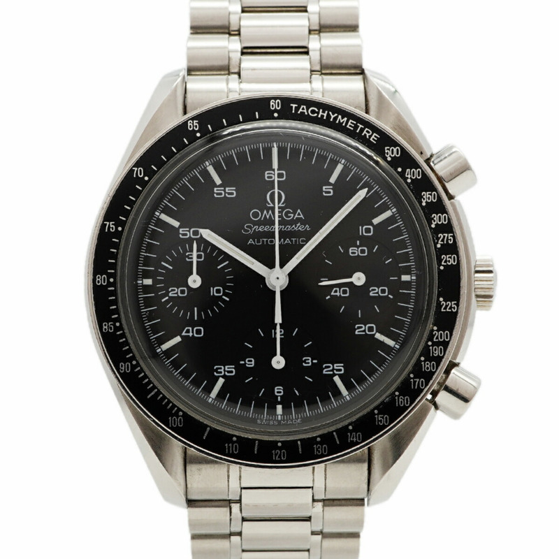 歐米茄超霸系列3510.50黑色錶盤男士腕錶-0