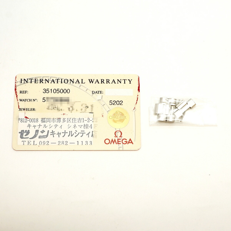 歐米茄超霸系列3510.50黑色錶盤男士腕錶-9