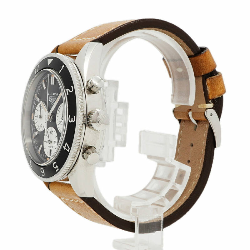 TAG Heuer Autavia CBE2110 黑色錶盤男士手錶-1