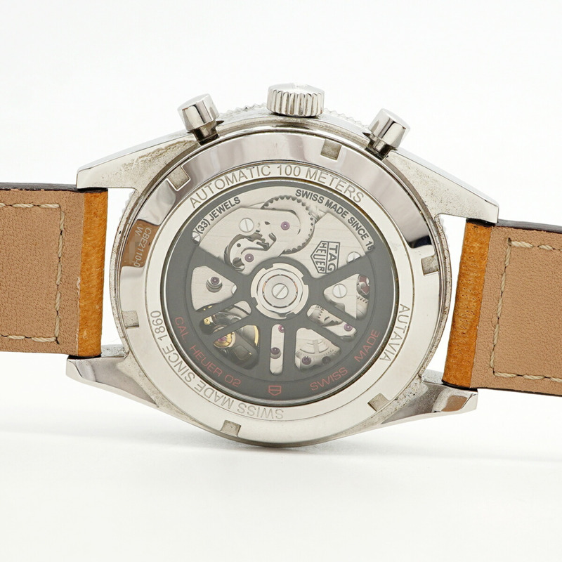 TAG Heuer Autavia CBE2110 黑色錶盤男士手錶-4
