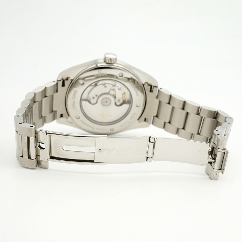 歐米茄海馬系列 2502.80 海軍藍錶盤男士腕錶-3